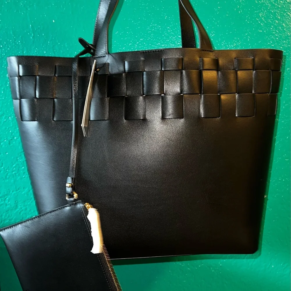 Brand new designer tote with wallet - Picture 3 of 4
